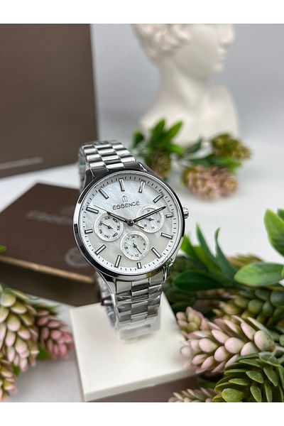 Essence Women's Sports Wristwatch with Calendar 5 Atm Waterproof