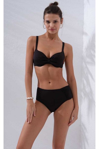 Pierre Cardin Set de bikini nou Season Splitter, acoperit cu burete, cu talie înaltă
