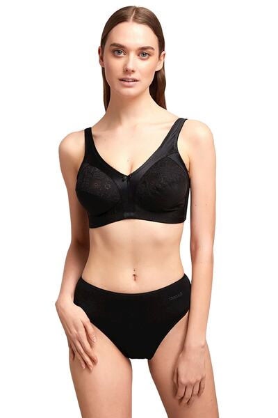Kom Barbara Toparlayıcı Sütyen | Siyah