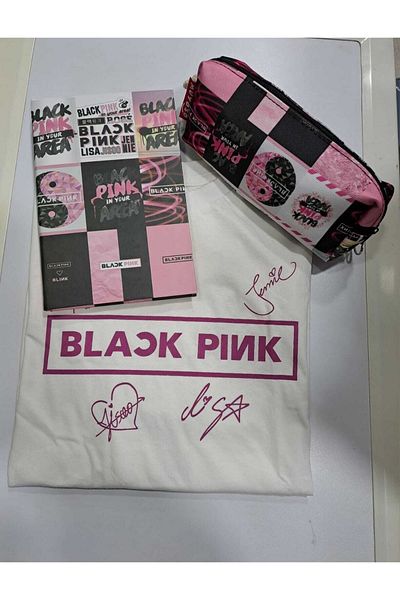 GC GÖKHAN CLUB Συνδυασμός μολυβοθήκης για μπλουζάκι Blackpink Unisex