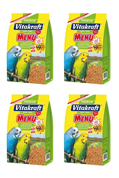 Vitakraft Menu Muhabbet Kuşu Yemi 500 Gr X 4 Ad