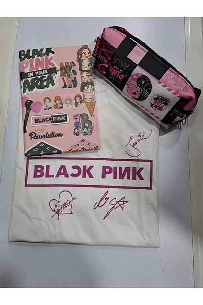 GC GÖKHAN CLUB Συνδυασμός μολυβοθήκης για μπλουζάκι Blackpink Unisex