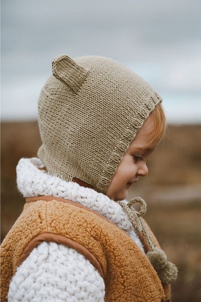 OhlalaKoala Eared Baby Beanie Model 3