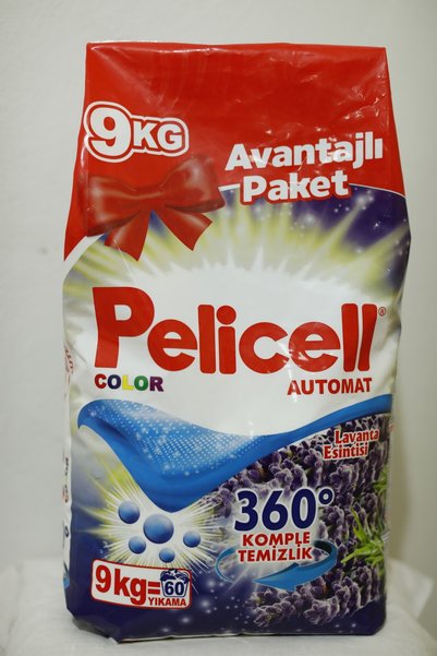 pelicell Automatic Laundry Detergent, Pelicell, 9 kg, Detergent for Colored C...