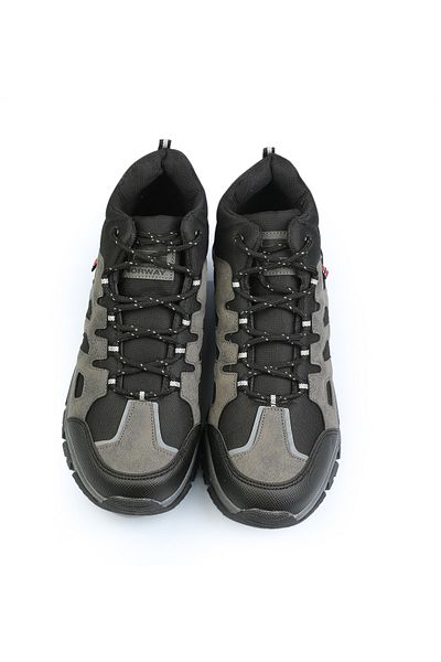 The Hope Shoes Outdoor Unisex Black Green Water Resistant Thick Sole Boots
