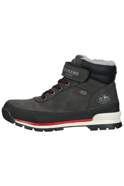 Dockers Stiefelette - Braun - Flacher Absatz
