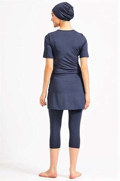 Adasea Maresiva Half Sleeve, Capri Tights Pool Swimsuit Normal-Large Size