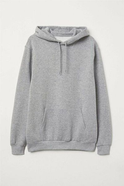 trendgar D Gray Seasonal Hooded Sweat