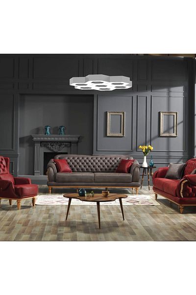Hegza Lighting Miele (Grey Case Daylight) Led Chandelier