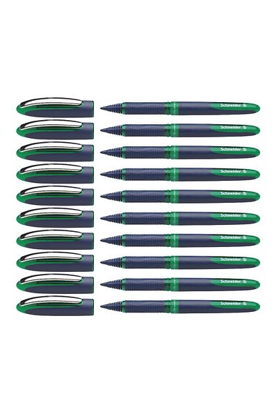 SCHNEIDER One Business 0.6 Signature Pen Single Color 10pcs Green