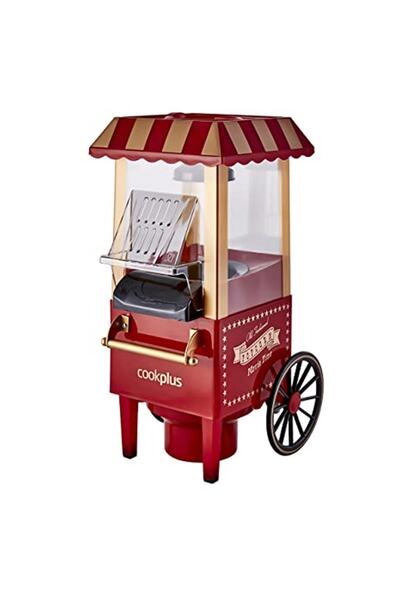 Cookplus Kırmızı Mısır Patlatma Makinesi