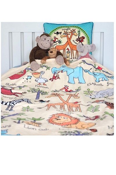 Tyrrell Katz Polar Baby Blanket Jungle