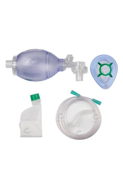 Genel Markalar Pvc Ambu Seti Yetişkin Suni Solunum Maskesi
