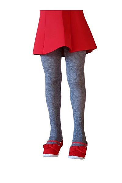 Selinus Soft Bamboo Kids Pantyhose Gray