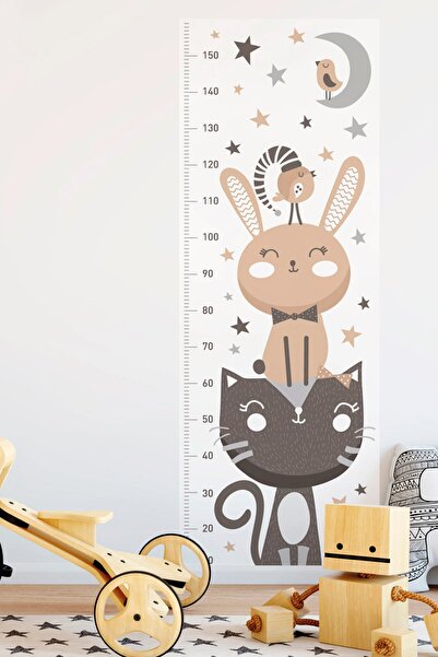 WALLHUMAN Büyüyen Kediler Boy Ölçer