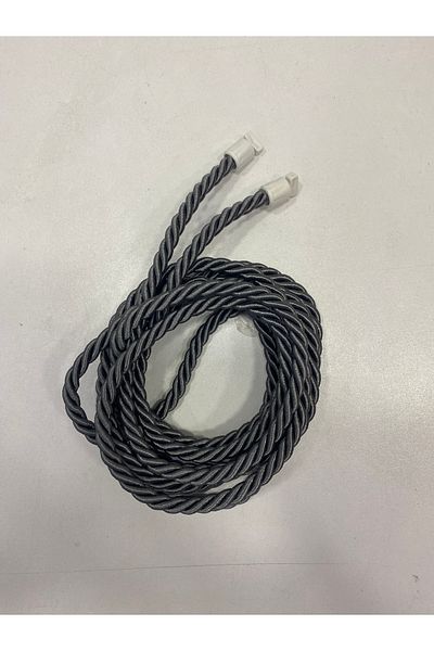 SEILL Double Breasted Fastening Device Rope Cord Background Curtain Cornice Tactical Dark Gray