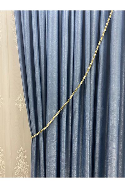 SEILL Double-Breasted Fastening Device Rope Cord Backdrop Curtain Cornice Tactical Darkgrey&mustard