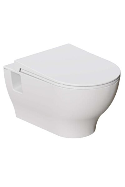 Durabagno Venüs Kanalsız Asma Klozet + Yavaş Kapanır Kapak