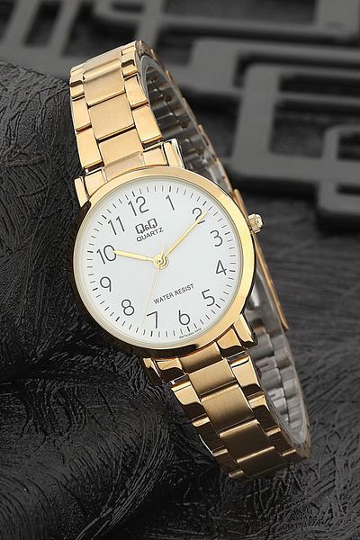 Q&Q Women's Minimal Retro Metal Cord Wristwatch