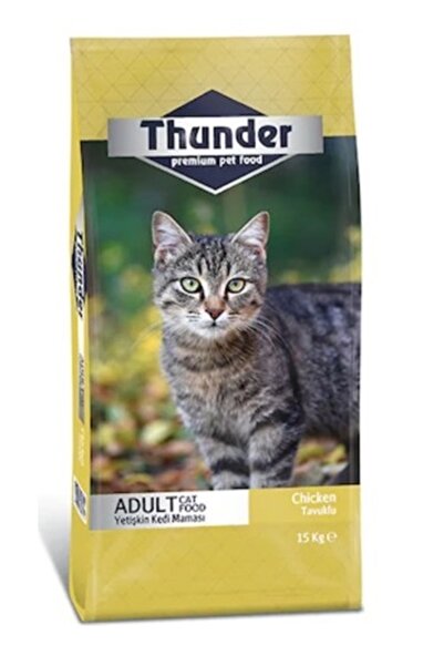 Thunder Tavuklu Yetişkin Kedi Maması 15kg