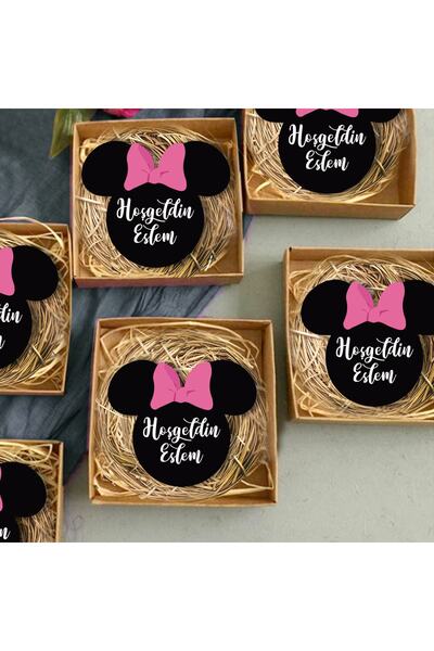 instababyrooms Bebek Çocuk Özel Gün Ahşap Magnet 20 Li Model No:309