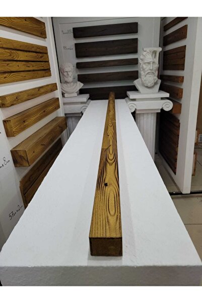 ANKARA KARTONPİYER Ahşap Görünümlü Strafor 5x4 Cm Açık Meşe Renkli (1 Metre)