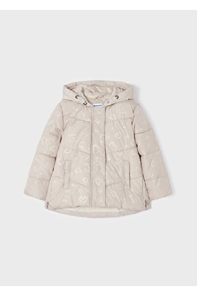 MAYORAL Girl's Padded Coat Beige 4494