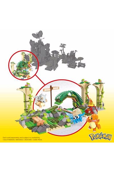 Pokemon Mega Bloks Ancient City Set Hdl86