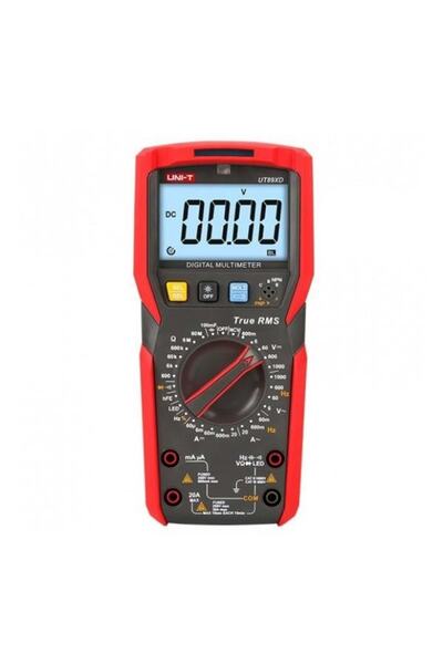 Genel Markalar UT-89XD Otomatik Arka Işıklı True RMS Dijital Multimetre; UNI-T