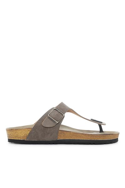 Tamer Tanca Men's Leather Slippers Slippers 766 299-03 Erk Trlk Y21