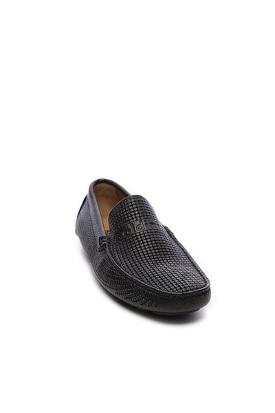 Baldinini Men's Black Leather Rock Shoes