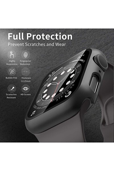 GREGOSS Apple Watch 2 3 4 5 6 7 Se 8 9 Uyumlu 41mm Koruma Iwatch Saat Kasa Kılıfı