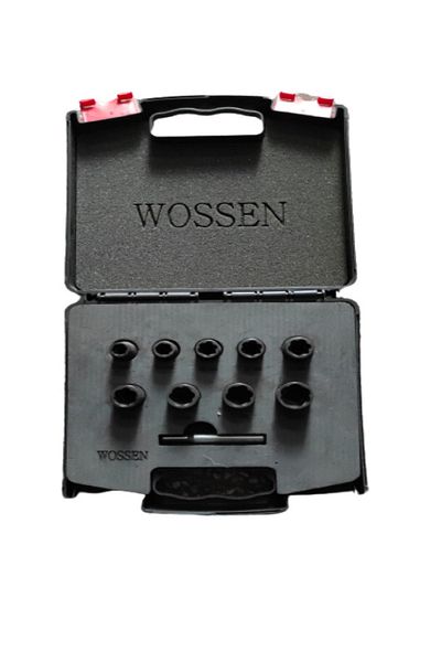 Wossen Snc 1/2" Twist Socket Set Half 10 Pieces Domestic