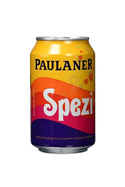Spezia Paulaner Spezi Cola Orange Soda 330 Ml