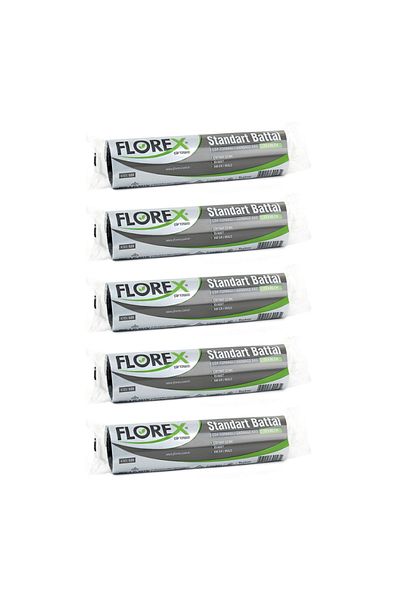 Florex 72x95 Cm Oversize Garbage Bag - 10 Black Rolls (50 Pieces)