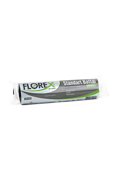 Florex 72x95 cm Oversize Black Garbage Bag - 10 Rolls (240 Pieces)