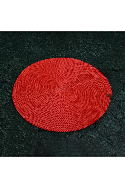 SILA TEKSTİL HALATCIM Amerikan Servis Supla Kırmızı 1 Adet