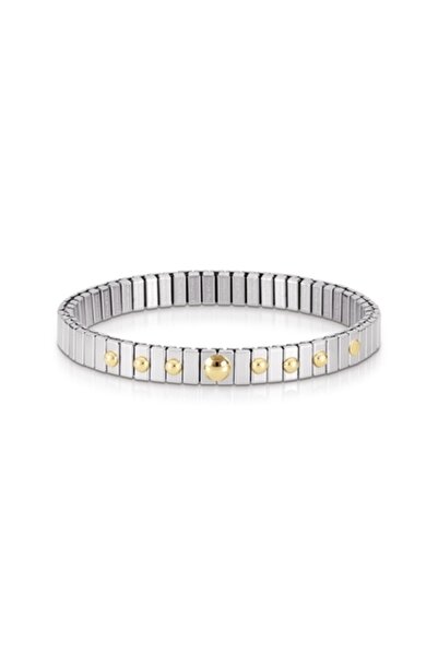 NOMİNATİON Extensıon Bracelet (s) In Stainless Steel With 18k Gold And 1 Symb...