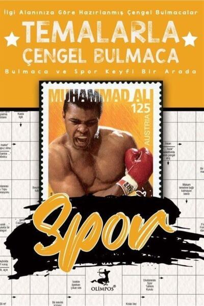 Olimpos Yayınları Temalarla Çengel Bulmaca - Spor kitabı - Kolektif - Olimpos...