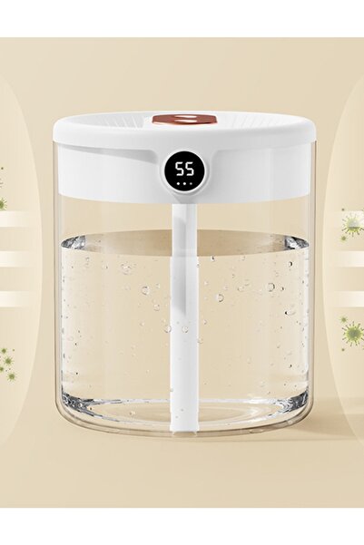Dybox Premium Humidifier 2l Ultrasonik Sessiz Hava Nemlendirici Buhar Makinesi Ve Aroma Difüzörü