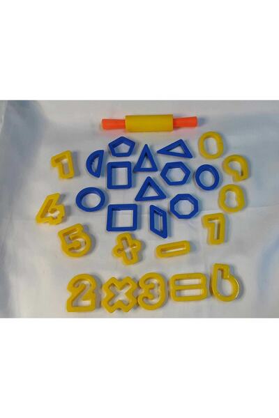 ileri grup أرقام - قوالب عجين لعب ذات شكل هندسي