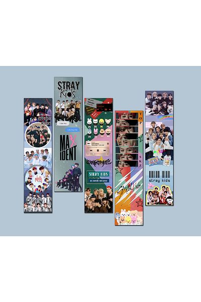 Güneş Kırtasiye Βιβλιοθήκη Straykids 5 Τεμάχια