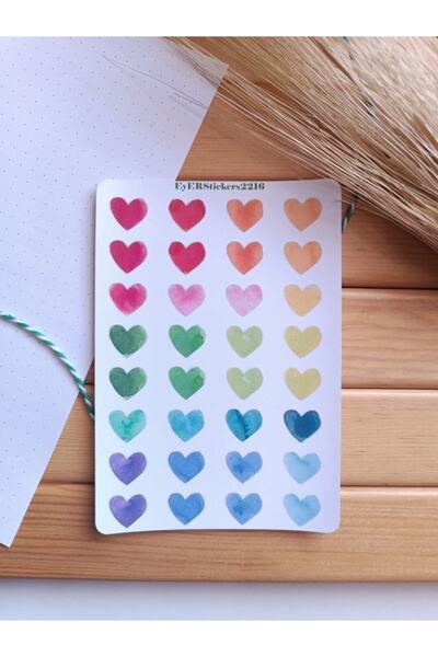 EyER Shoping Autocolantul cu bandă de inimă colorat este potrivit pentru Bull...