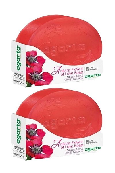 Agarta Natural Flower Garden Soap Ankara Love Flower 150g X 2 Pieces