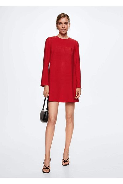 MANGO Woman Satin Dress