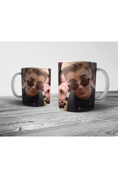 Pixxa Justin Bieber Mug Cup Model 2