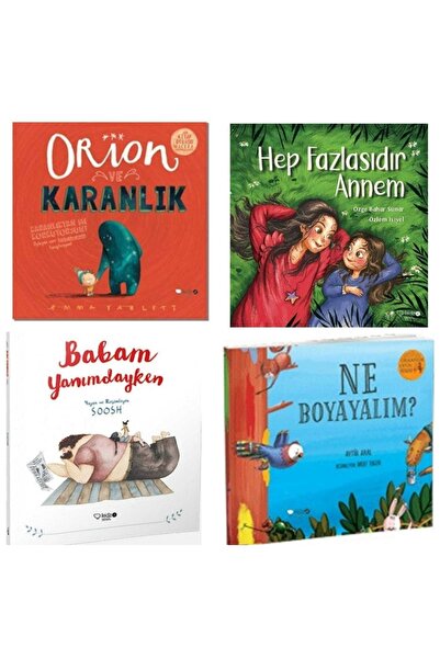 Redhouse Kidz Yayınları Orion Ve Karanlık , Hep Fazlasıdır Annem, Babam Yanım...