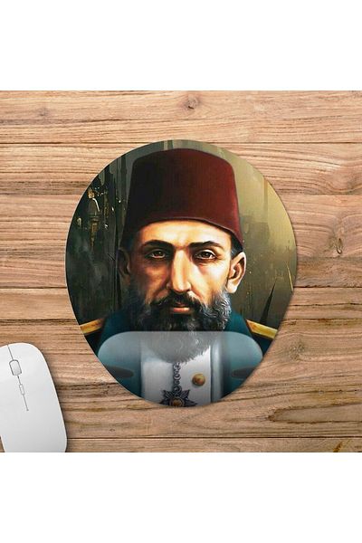 Pixxa سلطان الثانيموديل لوحة ماوس مع مسند للمعصم من عبد الحميد هان - 2 بيضاوي