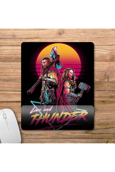 Pixxa لوحة ماوس دعم المعصم الرجعية من Thor Love & Thunder - موديل 1