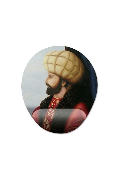 Pixxa موديل لوحة الماوس المدعومة بالمعصم من فاطمة سلطان محمد - 2 بيضاوي